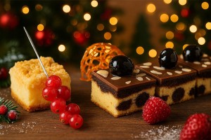 Dulciuri de Sărbătoare: Prăjitura cu Mere și Vanilie & Prăjitura Marmorată cu Vișine și Vanilie