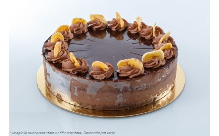 Tort Ciocolata cu Banane