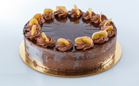 Tort Ciocolata cu Banane